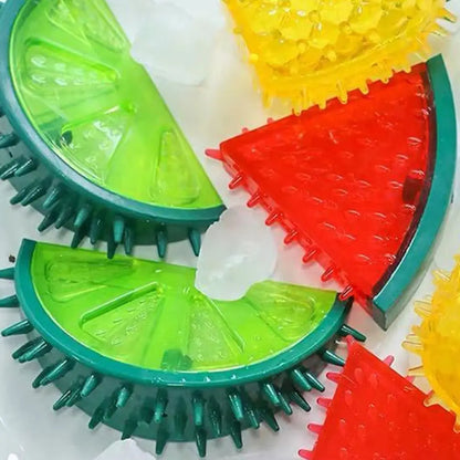 Kit 2 Brinquedos de Dentição Pet – Limpa Dentes e Resistente